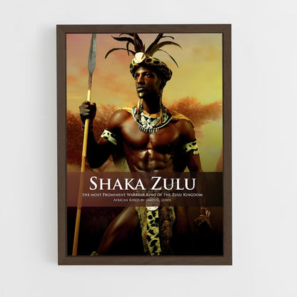 ap-shaka zulu-4 cadre Bois foncé