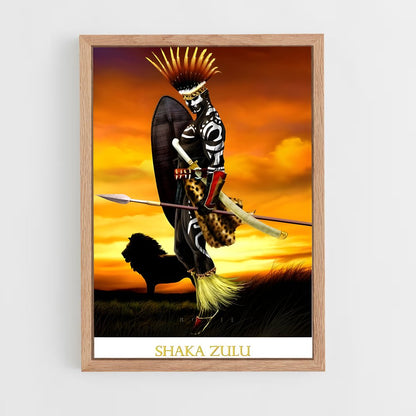 ap-shaka zulu-5 cadre Bois clair