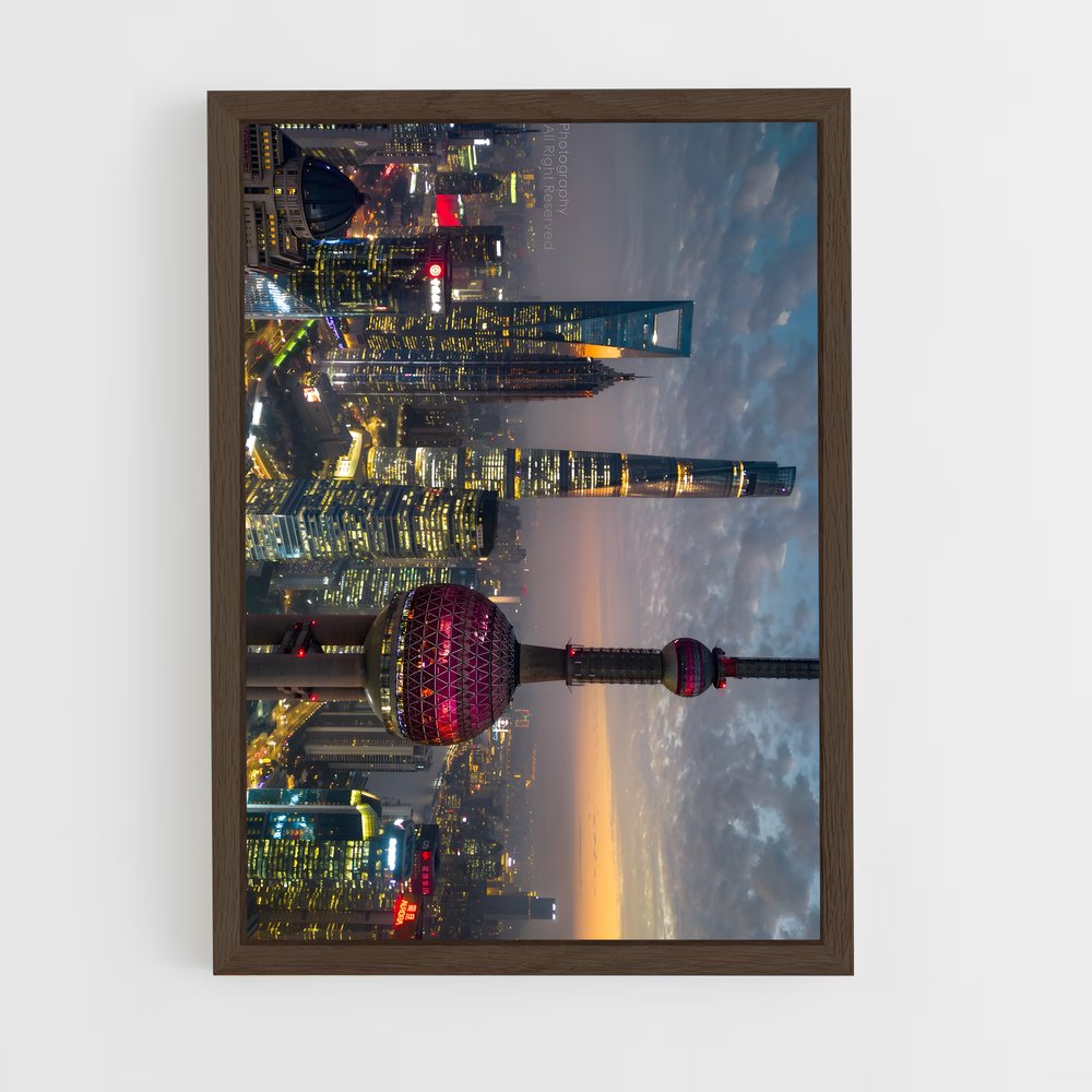ap-shanghai-3 cadre Bois foncé