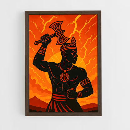 ap-shango-11 cadre Bois foncé