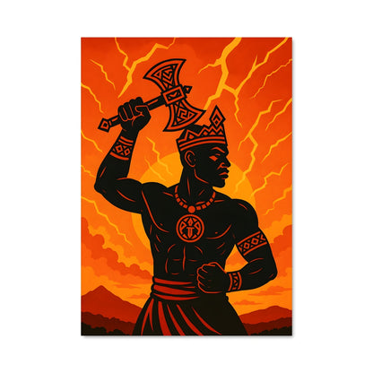 Poster Le Marteau de Shango