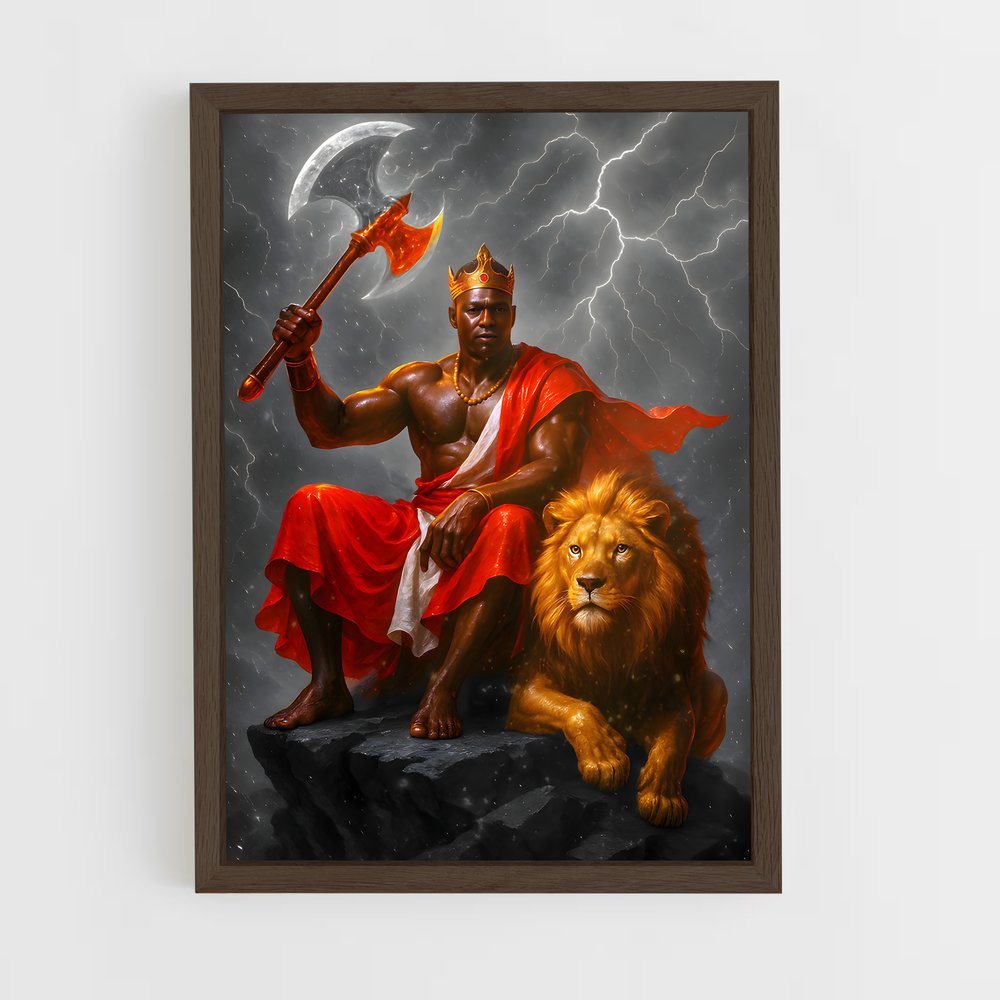 ap-shango-7 cadre Bois foncé