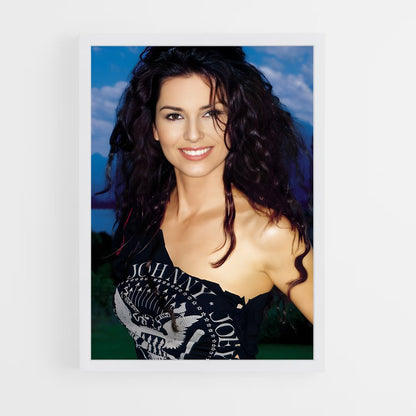 ap-shania twain-6 cadre Blanc
