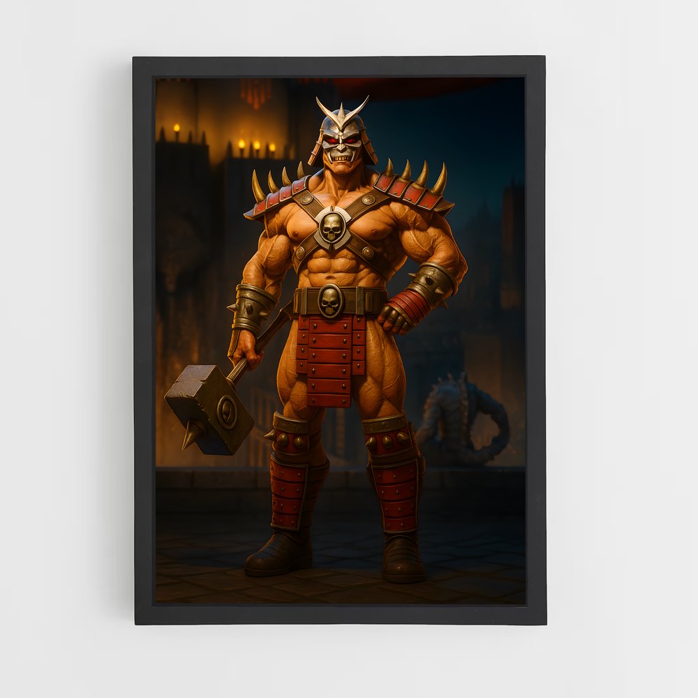 ap-shao kahn-8 cadre Noir