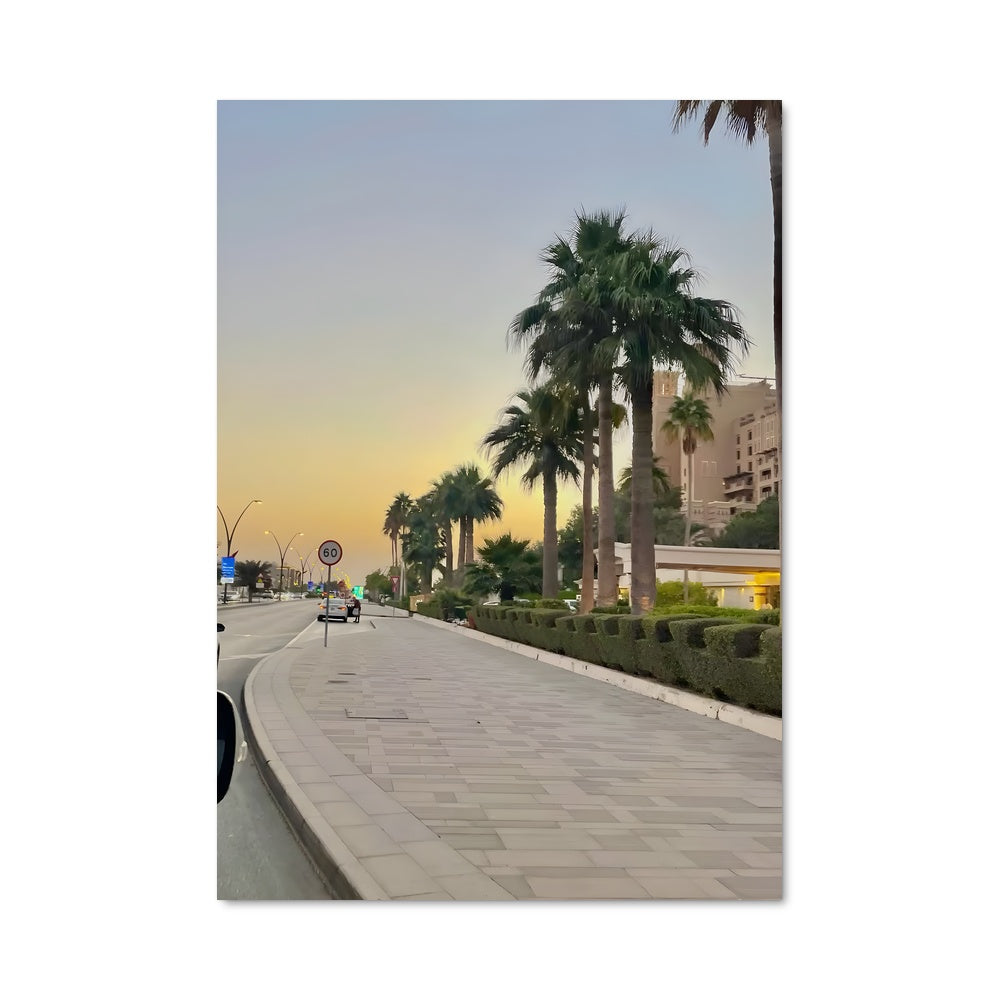 Poster Palm Avenue