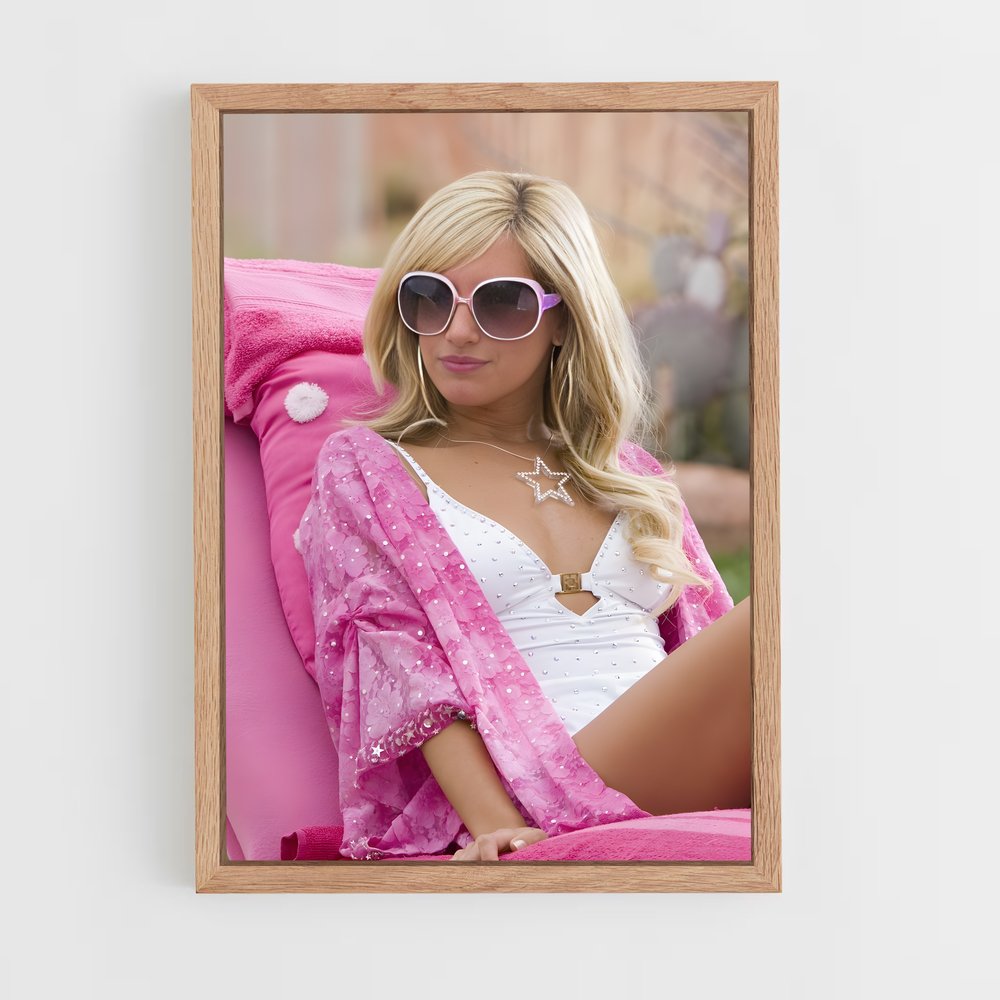 ap-sharpay evans-1 cadre Bois clair