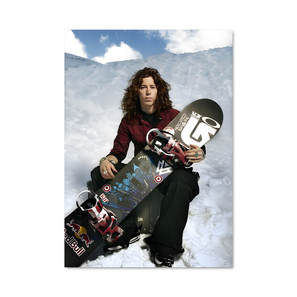 Poster Shaun en Neige