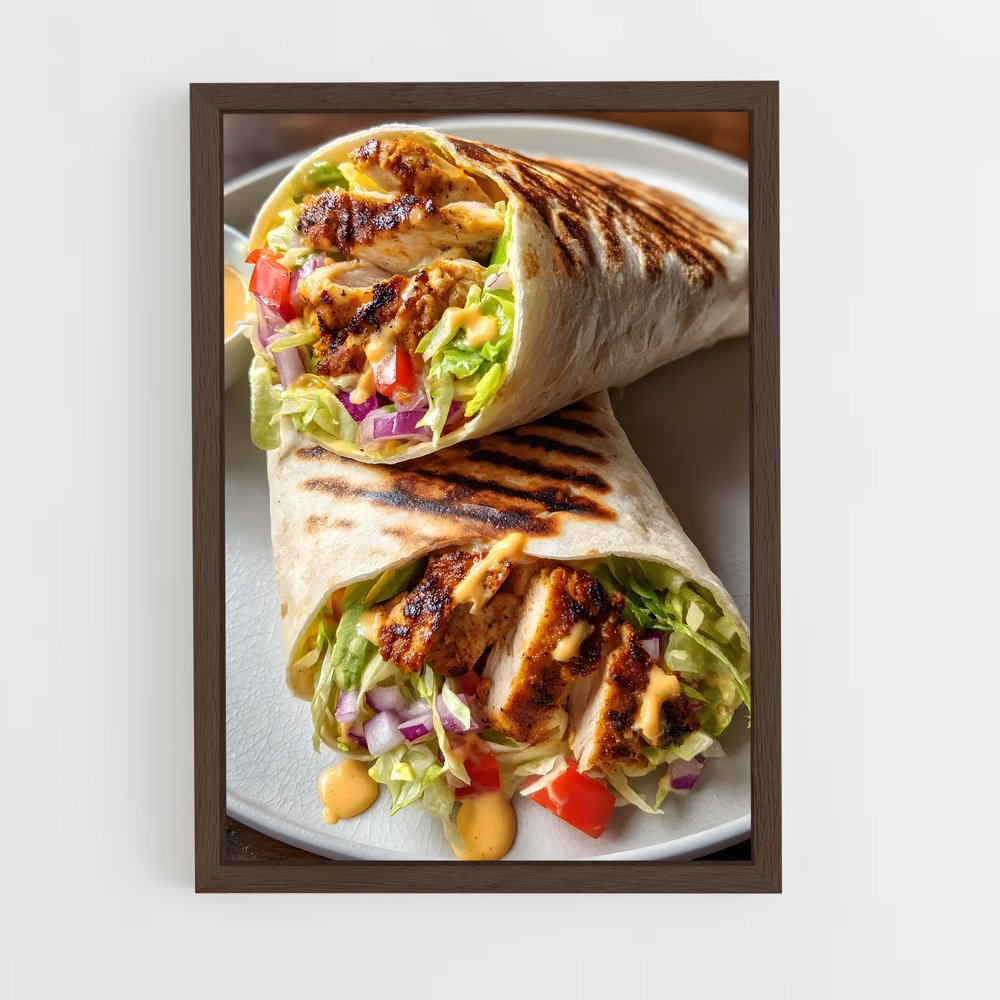 ap-shawarma-1 cadre Bois foncé