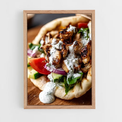 ap-shawarma-2 cadre Bois clair