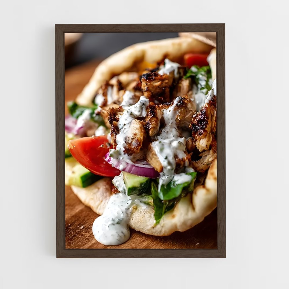 ap-shawarma-2 cadre Bois foncé
