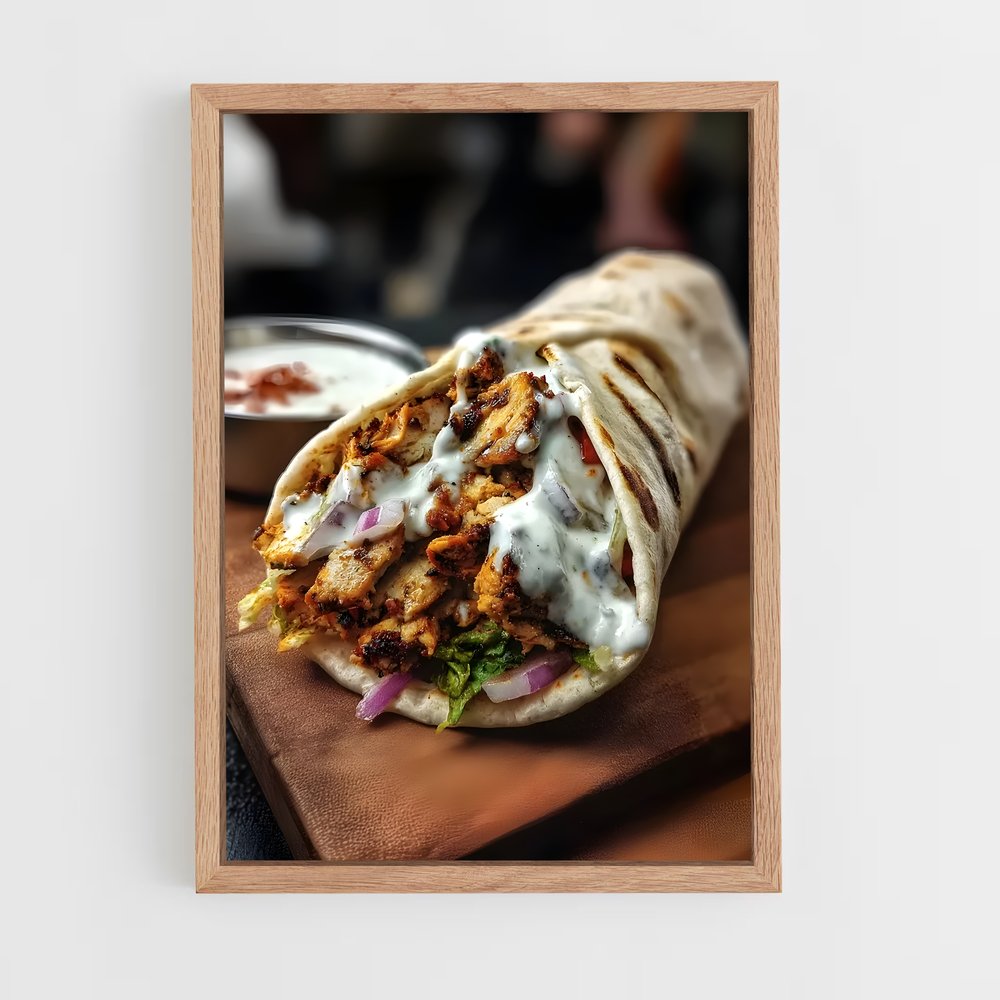 ap-shawarma-3 cadre Bois clair