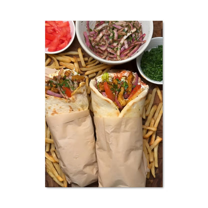 Poster Shawarma Fiesta