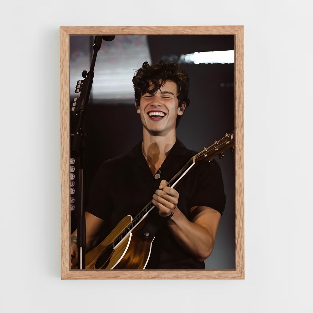ap-shawn mendes-1 cadre Bois clair