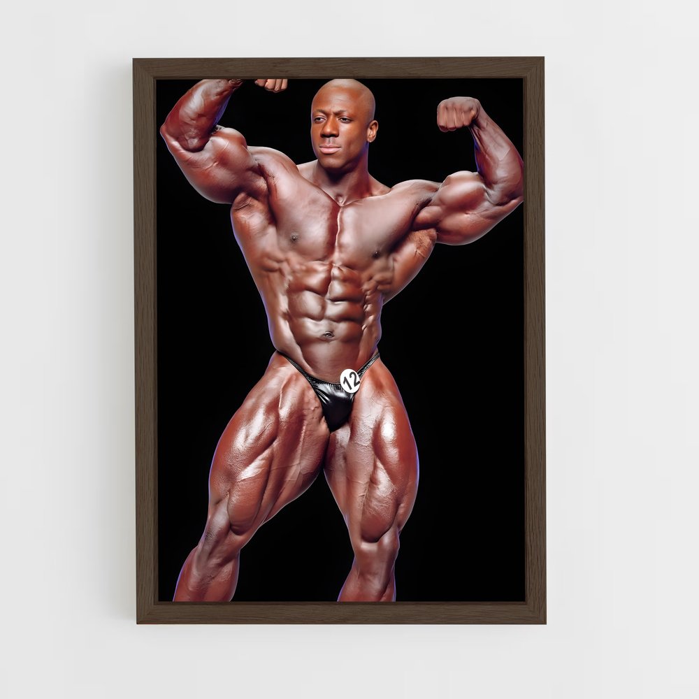 ap-shawn rhoden-5 cadre Bois foncé