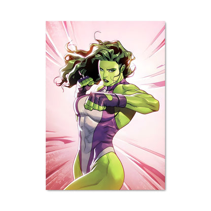 Poster She Hulk: Green Power