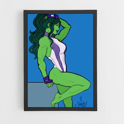 ap-she hulk-1 cadre Noir