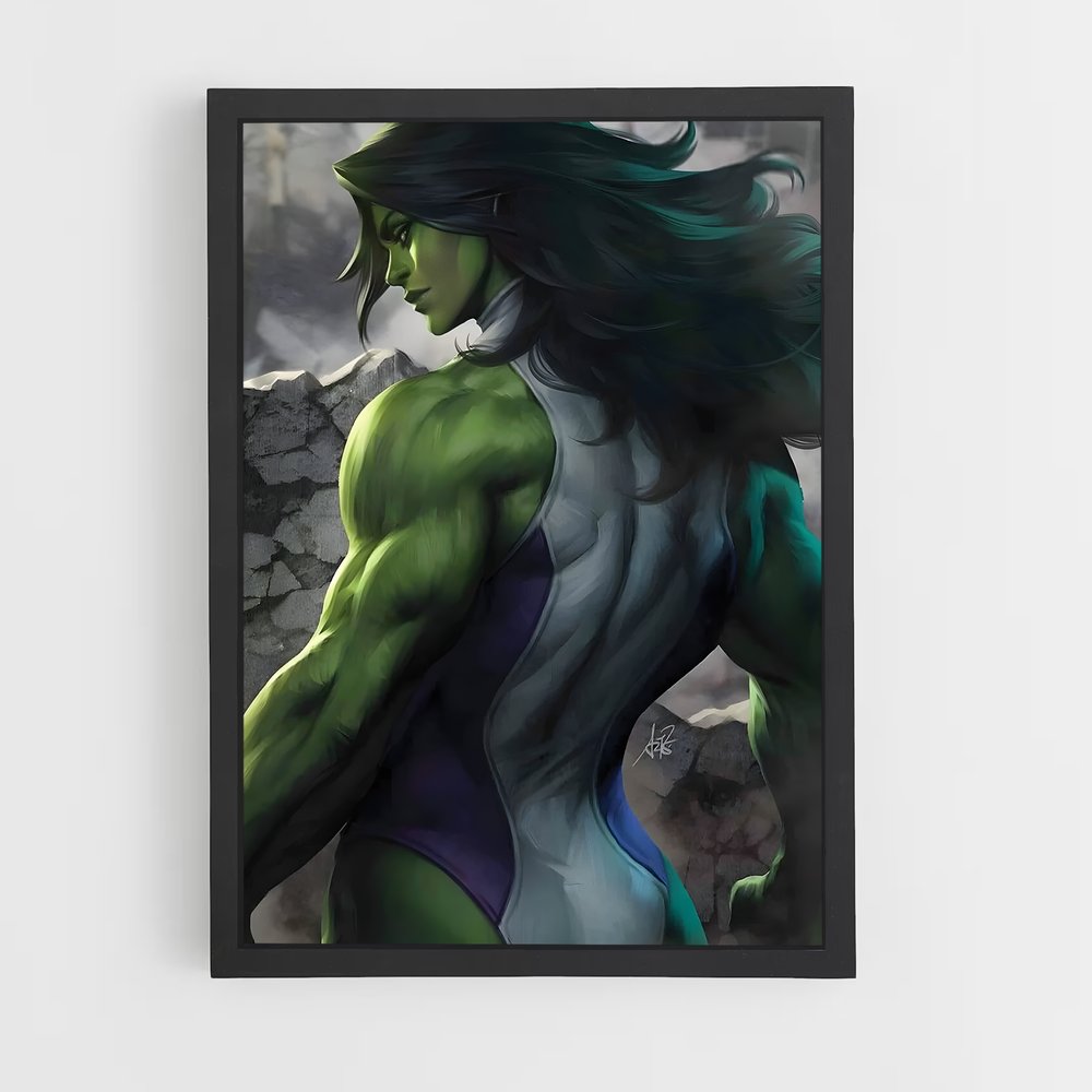 ap-she hulk-10 cadre Noir