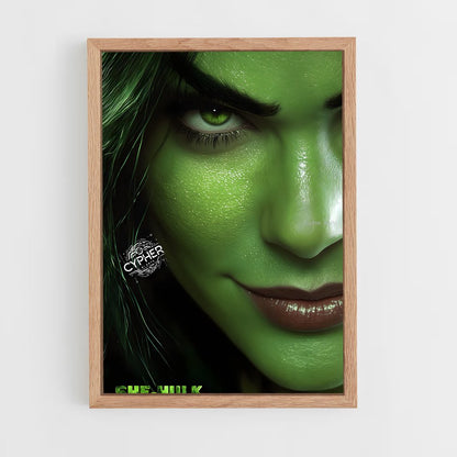 ap-she hulk-11 cadre Bois clair