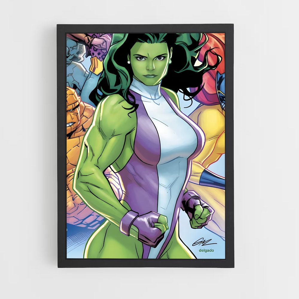 ap-she hulk-4 cadre Noir
