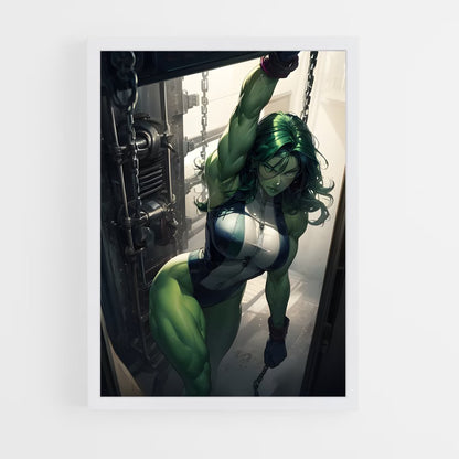 ap-she hulk-5 cadre Blanc