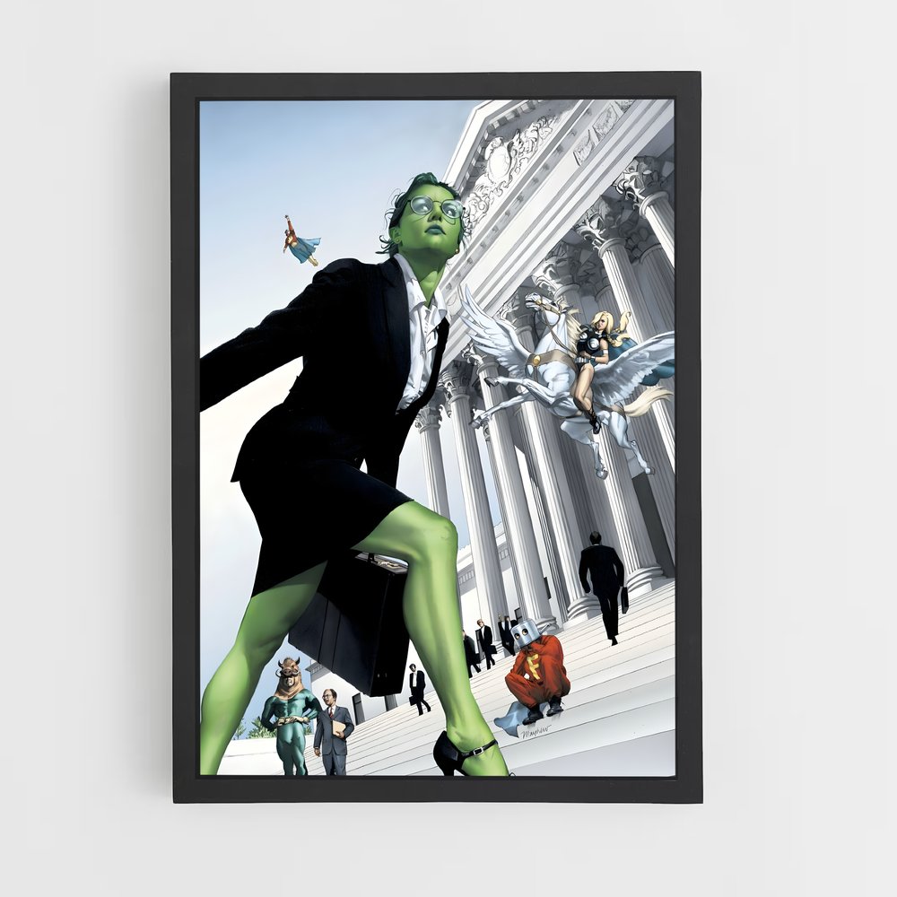 ap-she hulk-6 cadre Noir