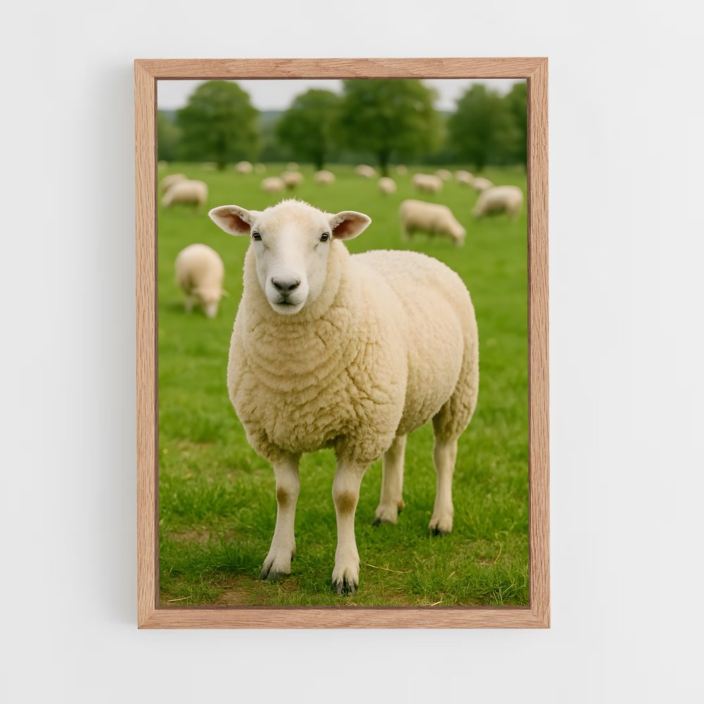 ap-sheep-3 cadre Bois clair
