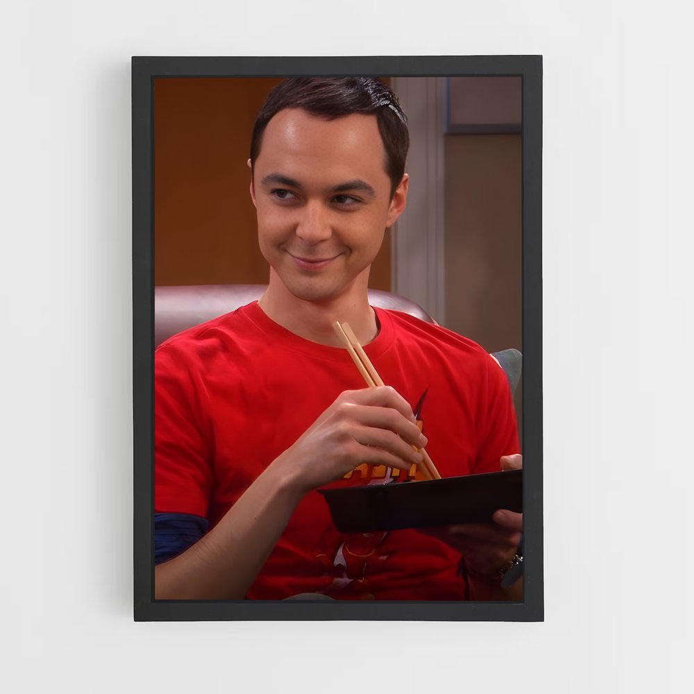 ap-sheldon cooper-1 cadre Noir