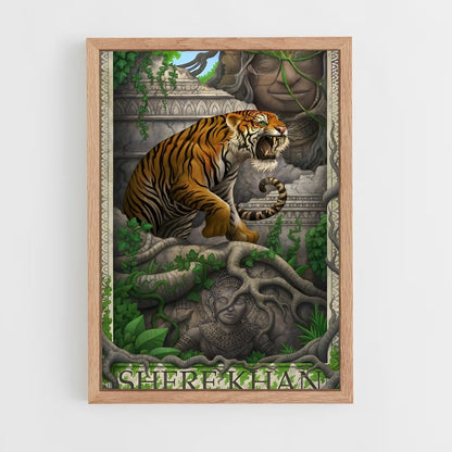 ap-shere khan-2 cadre Bois clair