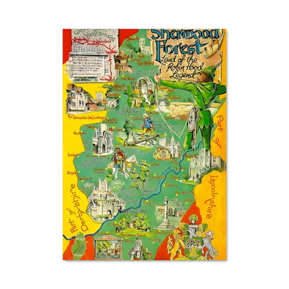 Poster Cartographie Enchantée