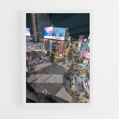 ap-shibuya crossing-1 cadre Blanc