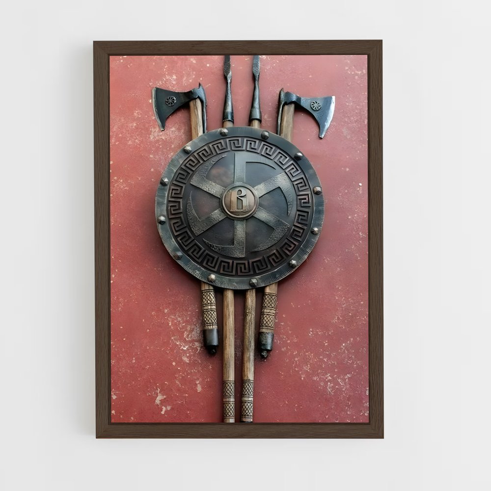 ap-shield-2 cadre Bois foncé
