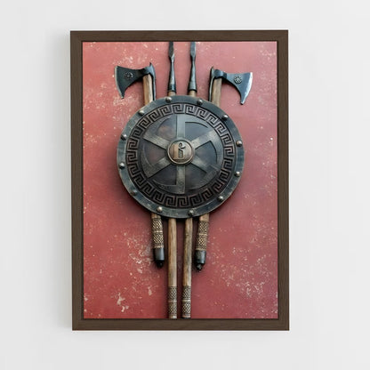 ap-shield-2 cadre Bois foncé