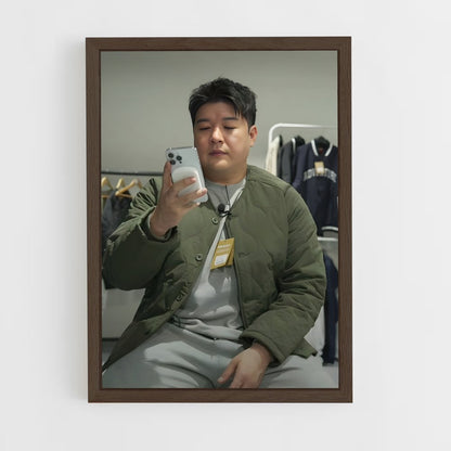 ap-shindong-2 cadre Bois foncé