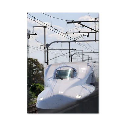 Poster Voyage en Shinkansen