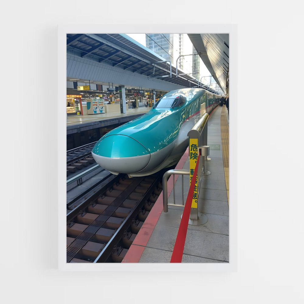 ap-shinkansen e5 hayabusa-1 cadre Blanc