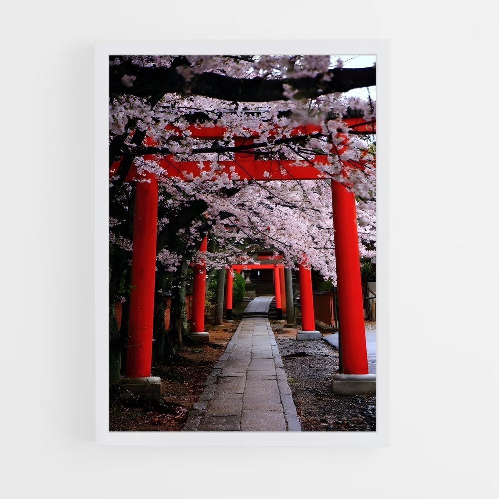 ap-shinto shrine-1 cadre Blanc