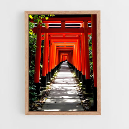 ap-shinto shrine-7 cadre Bois clair