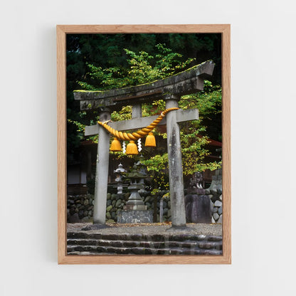ap-shinto shrine-9 cadre Bois clair