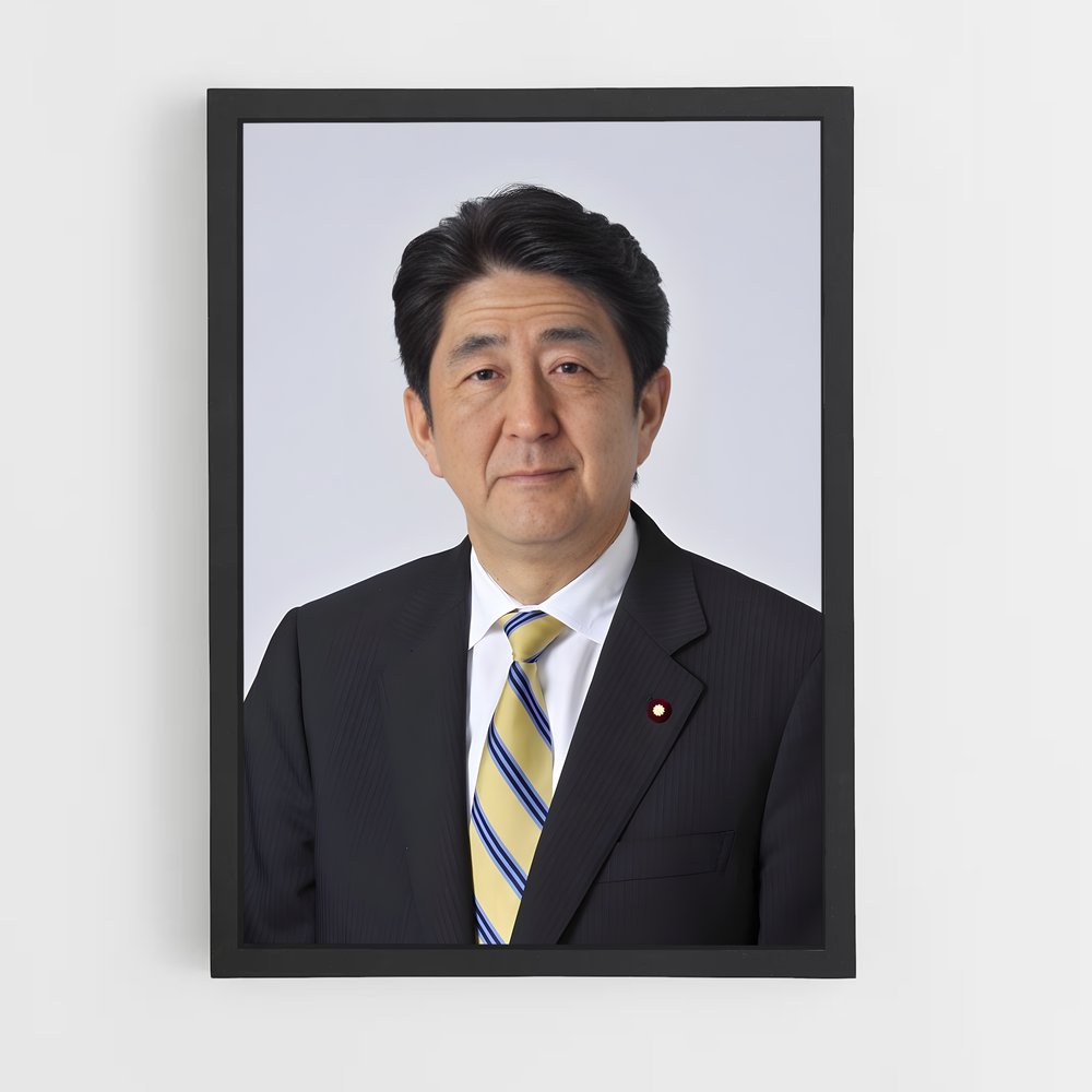 ap-shinzo abe-1 cadre Noir