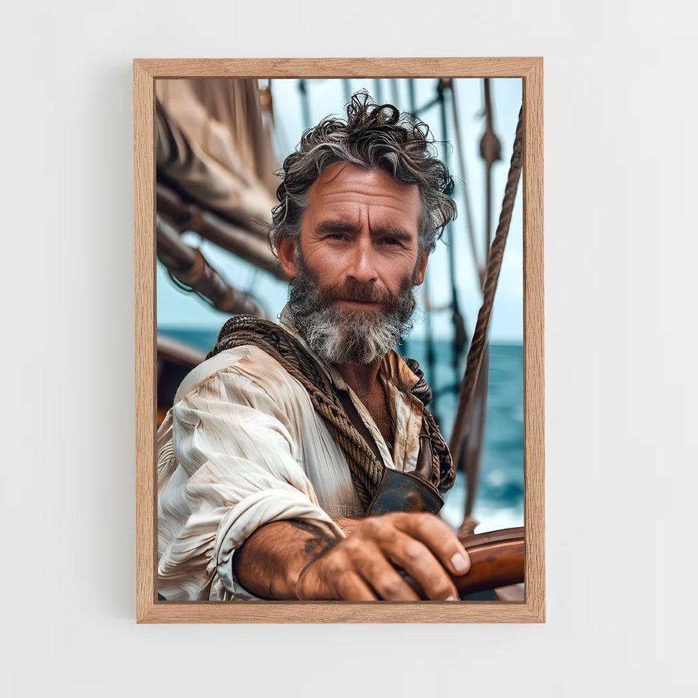 ap-ship captain-5 cadre Bois clair