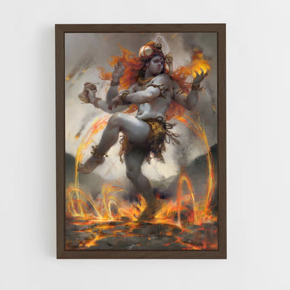 ap-shiva-11 cadre Bois foncé
