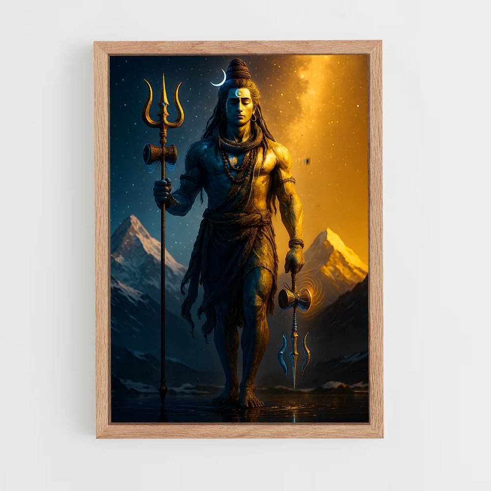 ap-shiva-7 cadre Bois clair