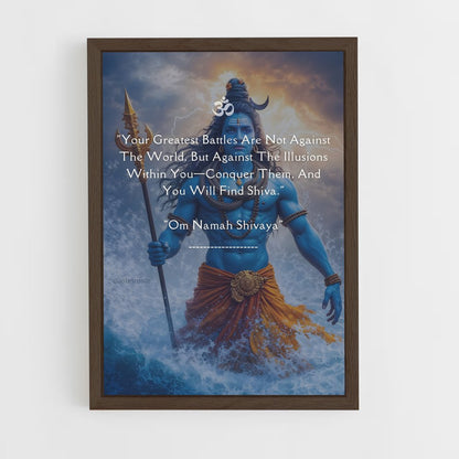 ap-shiva-9 cadre Bois foncé