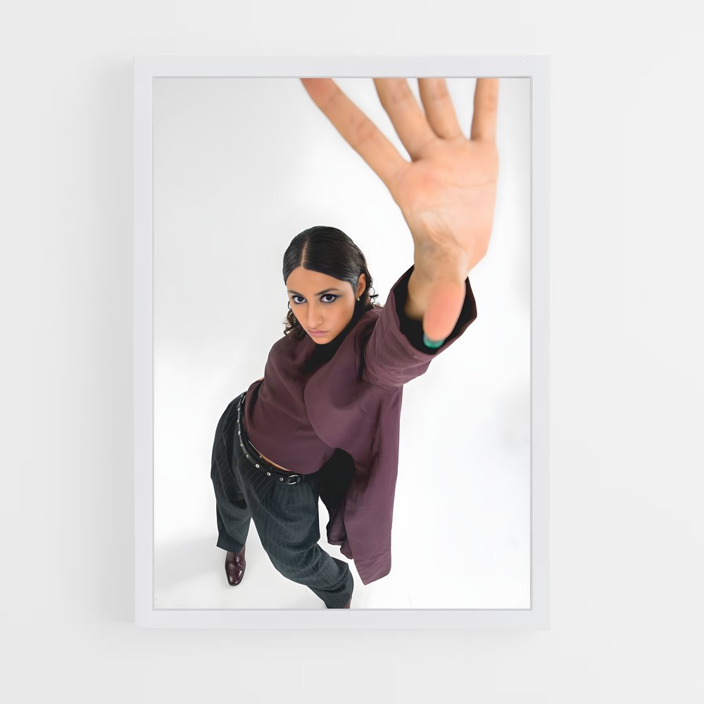 ap-shoot gesture-1 cadre Blanc