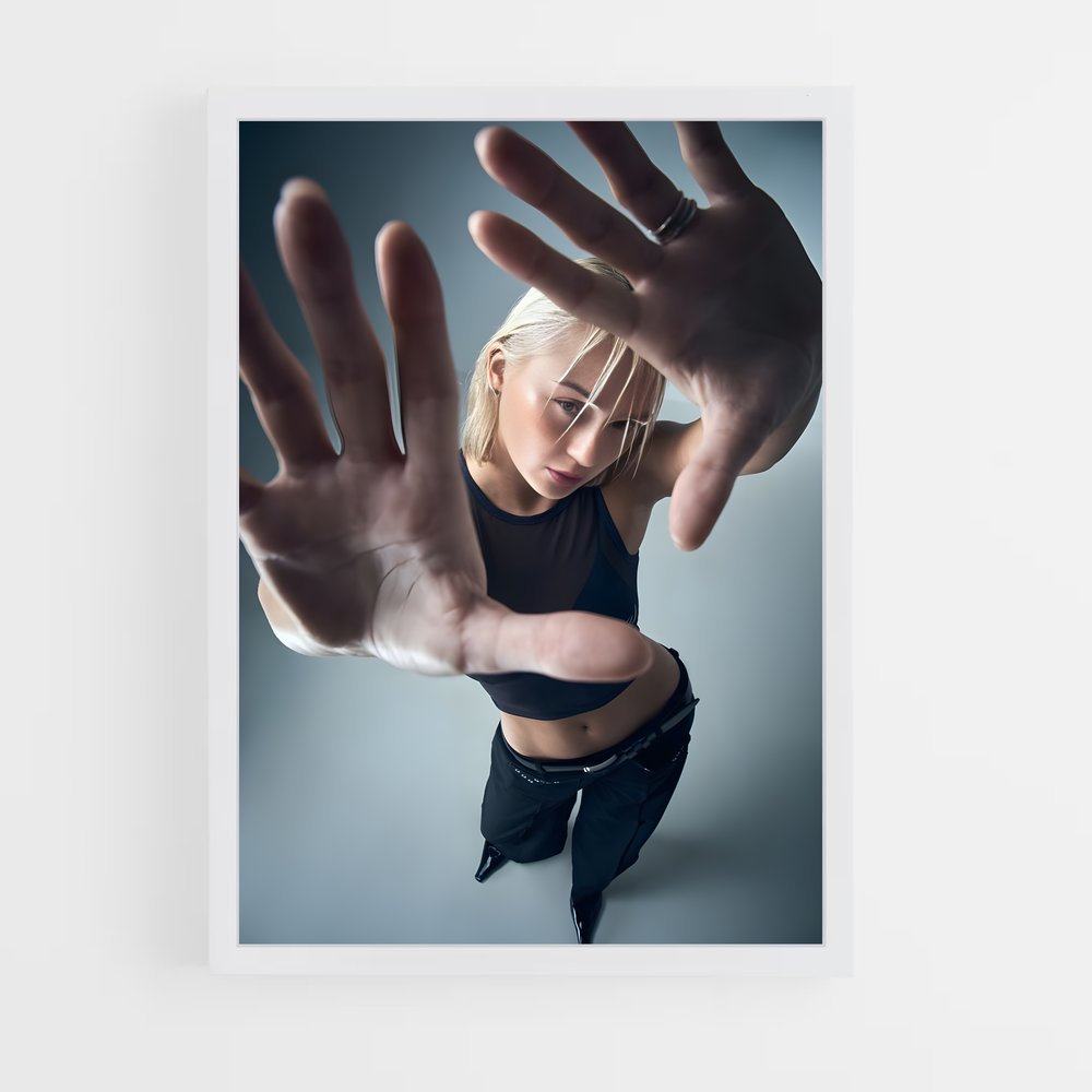 ap-shoot gesture-2 cadre Blanc