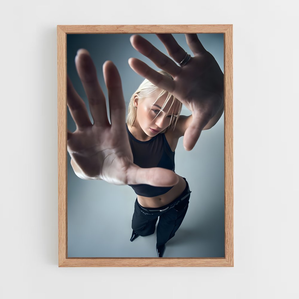 ap-shoot gesture-2 cadre Bois clair