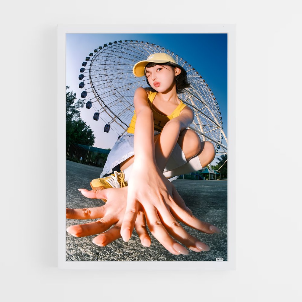 ap-shoot gesture-7 cadre Blanc