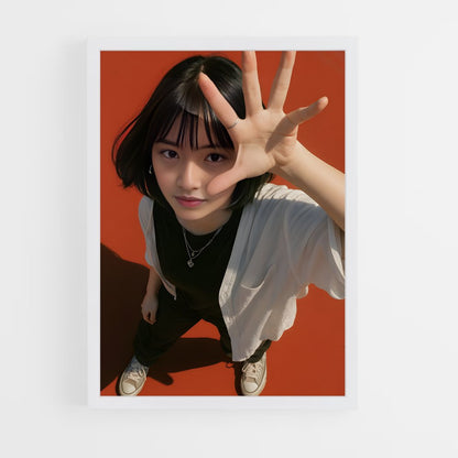 ap-shoot gesture-8 cadre Blanc