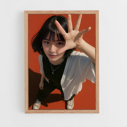 ap-shoot gesture-8 cadre Bois clair