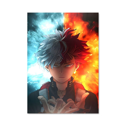 Poster Flamme et Glace
